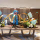 Clcey Table Setting Feng Shui Table Sales Bureau Hall Flower Table Flower Afficher la table ronde Hôtel Hall Viewing Viewing Platform Club Club Decoration Flower 11150 Diamètre