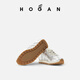 Hogan-Paarschuhe Neue 86er-Serie H671 Sports Casual Shoes Retro Mode Dick-Soled-Schuhe Silber 35.5