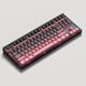 Belly Spirit (FLESPORTS) MK870 Blackberry side engraving Mechanical keyboard Wired wireless Bluetooth customized e-sports office silent axis Pearl white Scented side engraving (Pro version) BOX white axis x single mode (wired)