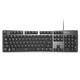 Logitech K845 Juego de teclado mecánico de cable Color Personalidad Blue Elfos Números retroiluminados Material PBT colorido Axis verde