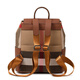 CITICITY Bag Women's Bag High-end Luxury Plaid Backpack Retro British 2025 New Commuter School Bag Travel Backpack Caramel Color (Exquisite Gift Box)