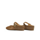 Tianmeiyi Mules Schuhe mit hoherhängender Frauen Sandalen Einkaufszentrum gleicher französischer Bag-Toe-Halbschuhe 2025 Sommer BK841BH5 WOVEN SEMI-TRAILER-BROWN 36