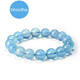 bhiodha bracelet for women glutinous aquamarine bracelet blue crystal sea bao blue 520 Valentine's Day birthday gift one thing one shot aquamarine number 12163 beads approx.