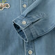David Bella boys denim shirt spring baby cotton shirt children's style jacket children's clothing
