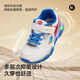 Zapatos de deportes para niñas de Carter Rabbit Children 'Sports' Sports 2025 Autumn New Product Casual Daddy Daddy Spre-Slip Resistente y portátil Amplia, transpirable zapatos ligeros blancos y rojos 30 longitud interna de aproximadamente 19.5 cm de longitud de los pies aproximadamente 18.5-19.0