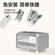 Coolbaby crib removable 0-3 years old multifunctional splicing bed foldable 5 basic model bed + folding mattress + storage basket