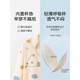 雅鹿长款月子服睡衣女春秋季带胸垫纯棉89月份哺乳产后睡裙夏天待产裙 AM-11991-DK1008 M