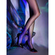 
Fujian red-soled high heels for women, pure and slim heels, 2025 new sexy versatile pointed toe temperament professional women's shoes, black and red 9cm 40 (wide feet, fat feet, one size larger)