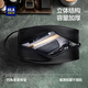 Heilan Home Travel Wash Bag Large Capacity Men's Business High-End Waterproof Bath Storage Bag Travel Portable Wet and Dry Separation Black