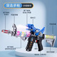 AJP children's toy gun electric spray sound and light gun boy 3-6 years old eating chicken submachine gun toy Christmas gift primary school