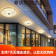 
Pupan outdoor ceiling light villa entrance door ceiling light simple aisle terrace balcony light waterproof courtyard X3895-400/round shape
