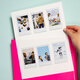 Fuji (FUJIFILM) genuine mini three-inch photo paper mini SE/12/41/99/liplay/evo/link3/7+/7sc/9/11/25/90 instant camera printer photo paper white border (20 photos) + happy online photo album + photo album * 2 + border sticker * 2