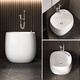 
KOHLER Household mop pool balcony bathroom foot bath pool ceramic mop pool M1049 white [49x38x40cm] single-pot stock