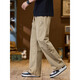 Vancl Eslite Spring 2025 New American Working Hosen Männer losen gerade trendy Marke High Street Wide Legs Casual Long Hosen 9885-Khaki M