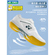 Yonex (YONEX) badminton shoes shb65z4 white men and women same style fourth generation professional 65x4 non-slip and wear-resistant 65Z2W deep sea blue men and women same style wide last version 35 36 = foot length 225MM (recommend taking 1 size larger)