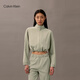 
Calvin KleinCK sports new women's drawstring hem casual stand collar loose short sports jacket GWSO official flagship PCZ-Laurel Brown XXS