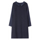 
LISM [same style in the mall] high-end dress 2025 new exquisite small fragrance style women's European station European goods medium-length straight tube M [Suggested 110Jin[Jin equals 0.5 kg] b