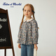 TARTINE ET CHOCOLAT French chocolate children's clothing 25 new girls cute long-sleeved shirt tops navy blue 110/4A one size