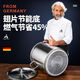 Fin energy-saving soup bucket commercial gas composite bottom energy-saving soup pot brine pot bucket heat-collecting 304 stainless steel bucket must-see for buying fin barrel 0cm