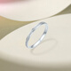 Saturday Fu PT950 platinum ring for women with sparkling ring platinum ring birthday gift B0120898 about 1.87g size 14