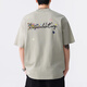 KAZUKI Kuraishi High-End-Qualität dünne gestickte kurzärmelige Männer 2025 Neues Sommer-T-Shirt-Modemarke Lose lässige, halbärmelige Top White XL Empfohlenes Gewicht 160-175 Jin [Jin gleich 0,5 kg]