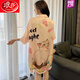 浪莎（LangSha）性感睡衣女纯欲冰雪丝开衫睡裙风感夏季女款2025新款真丝 婚纱少女香槟色 单睡裙 M 80-110斤