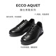 爱步（ECCO）正装鞋 增高牛皮休闲皮鞋男 雅仕男鞋系列207124 黑色42