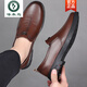 Zapatos de cuero de pájaros carpinteros para hombres 2025 Zapatos de cuero genuino de primavera y otoño para hombres para hombres para negocios
