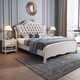 LAISDA AMERICANISCHES MAIDEN Holzbett Licht Luxus Doppelbett 1,8 Meter Retro Hauptschlafzimmer Hochzeitsbett TXG826 1,5 Meter Bett