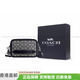 
CoaCH Charter 19 crossbody bag embossed logo classic presbyopia double zipper clutch function sliding basic package (bag + dust bag)