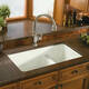 Yongfan Kohler K-6625-0 sur la plate-forme Andong, bassin de cuisine en fonte à double utilisation, cuisine à double caisse, etc. Basin de lavabo, bassin simple