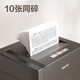 得力（deli）国产碎纸机办公室商务电动全自动小型家用商用文件粉碎机高保密 得力9904碎纸机(黑)