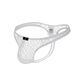 Men's thong sexy transparent lace U convex elastic youth fashion mesh breathable elastic see-through temptation trend white M105122Jin Jin equals 0.5 kg