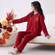 
Fenten pajamas for women in spring and autumn cotton long sleeves for women 2023 new suit for women in autumn artistic conception home clothing summer Z9227 women M