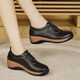 Belle Treppe Damenschuhe im Herbst Neue, vielseitige, dick gelöste Gelegenheitssportschuhe für atmungsaktive und komfortable, weiche Sohle, nicht gleitsame kleine weiße Schuhe RF-6221 Beige 37