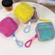 
Fan Ye's 2 dopamine portable toiletries storage bags, large capacity mesh travel cosmetics grid change bags