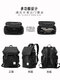 Rucksack für Männer Pendeln Business Trip High-End-16-Zoll-Computer-Rucksack für Männer mit großer Kapazität Lederschule Schwarz