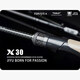吉渔X30路亚竿碳素枪柄直柄远投虫竿快调轻量高强度 682m C 枪柄2.03m(野钓深水轻障