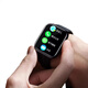 Xiaomi mobile phone universal high-precision non-invasive blood pressure measurement blood uric acid blood lipid Bluetooth watch full mobile phone compatible health smart bracelet black