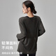 Xue Qianman loose thin yoga wear long-sleeved blouse breathable quick-drying sports top autumn and winter slimming Pilates T-shirt