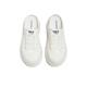 Tianmeiyi Canvas Schuhe lässige Schnüre-up-vielseitige Dick-Soled-Sneakers Damenschuhe 2025 Herbst neuer Stil Weiß 34
