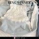王者胜者 KING WINNER莫代尔高腰内裤女女生简约2025新款少女收腹舒适纯色休闲透气无痕 5-9930-奶咖灰+樱草黄+抹茶绿(3 3条 L (111-135斤)