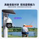 索瑞特太阳能监控器360度全景全彩夜视自动追踪室外无电无网络高清无死角4g户外手机远程家用摄像头无线 30天循环录像卡