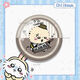 
KYT25 new CHIIKAWA band series badge Xiaoba Usakchiji Ikawa self-deprecating bear bar chirp brooch Xiaoba d3519 M