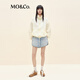 
MO/Co.[active series] Jacket 2025 autumn new product UPF50+ sun protection outdoor hooded jacket MBE3JKT025 cream yellow S /160