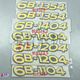 Litian Hood Decal 6B11046B12046B13546B1404 Traktor Agrarmaschinenzubehör Set 6B1104 Ein Paar