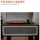 
ROBERILLINE Vintage Vinyl Recorder Gramophone Audio Living Room Decoration Vintage Recorder MM Dynamic Magnetic Speaker Elegant Black
