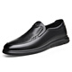 Alte Herrenschuhe Herbst Herbst Dicke Sohle Männergeschäft lässige Lederschuhe Herren atmungsbezogene weiche Sohle mittlere und ältere Vaters Schuhe A898 Brown A83898 Brown 44