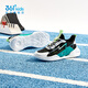 361 zapatos para niños para niños y niñas zapatos para correr deportivos para 2024 Summer Nuevos zapatos medianos y grandes para niños de carbono Negro/361 grados White/Water Lemon Green 34