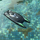 Jingsen remote control boat high-horsepower water airship high-speed speedboat rechargeable can be launched into the water children and boys ship model toy silver 30km/h dual motors free remote control 1 battery 30 minutes of play